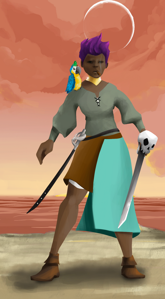 AlgoSeas Pirate #37756 NFT on Algorand