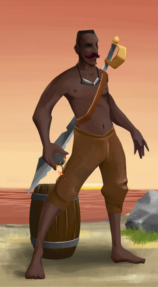 AlgoSeas Pirate #37768 NFT on Algorand