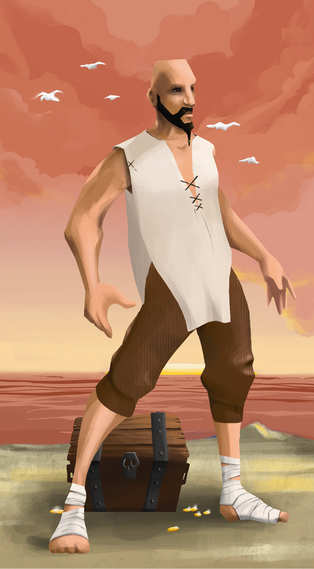 AlgoSeas Pirate #37782 NFT on Algorand