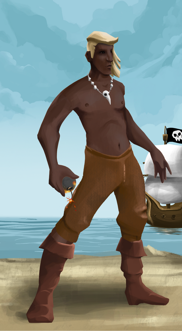 AlgoSeas Pirate #37805 NFT on Algorand