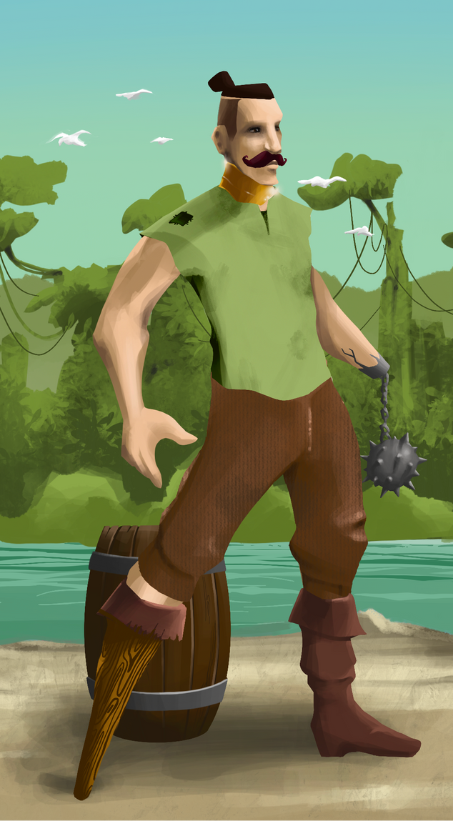 AlgoSeas Pirate #37806 NFT on Algorand