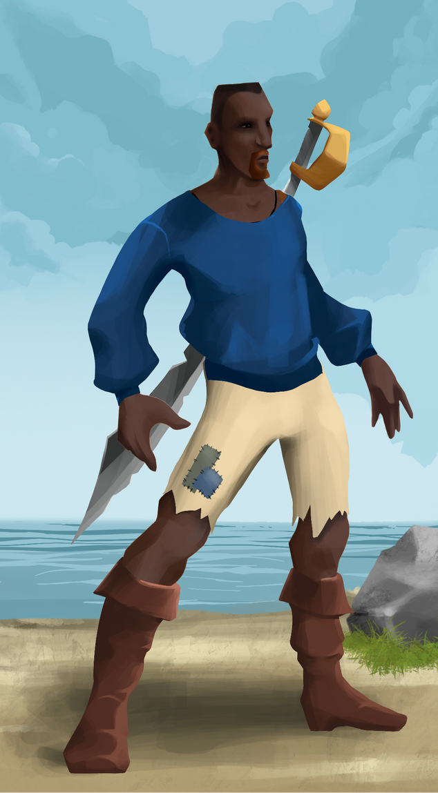 AlgoSeas Pirate #37807 NFT on Algorand