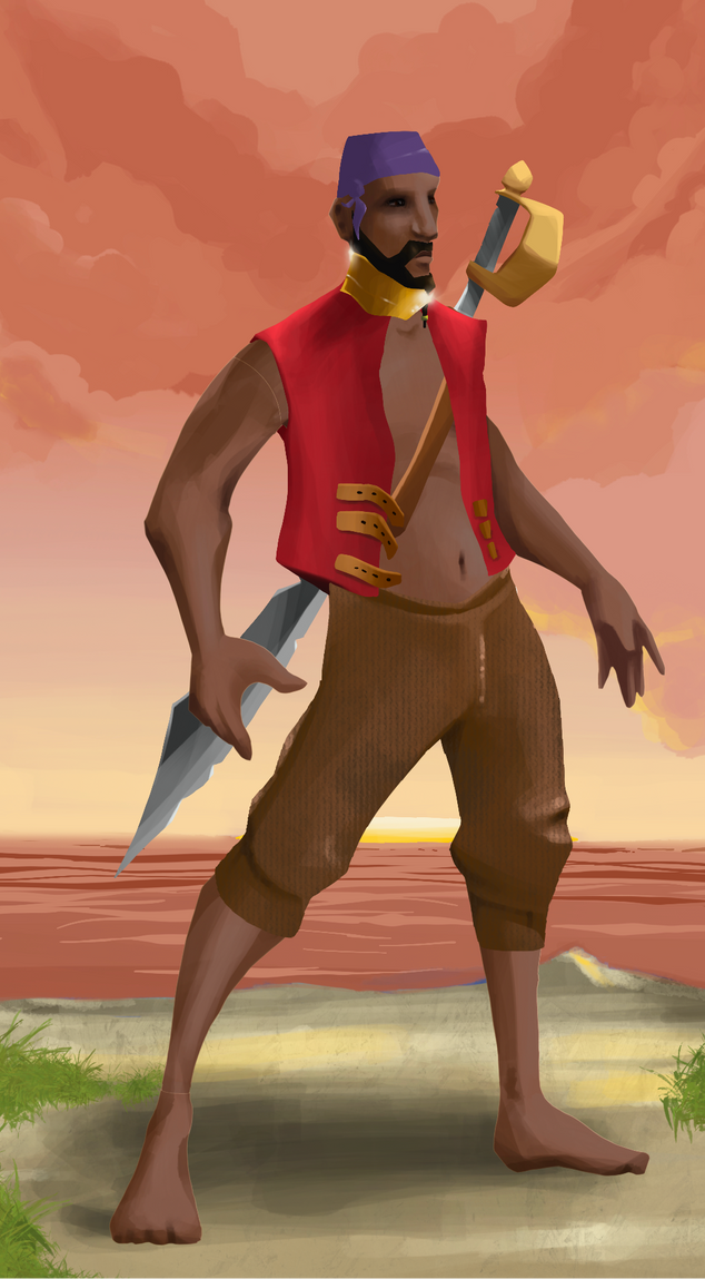 AlgoSeas Pirate #37825 NFT on Algorand