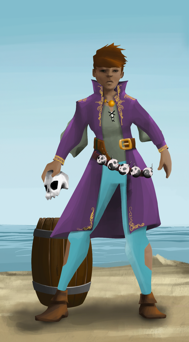AlgoSeas Pirate #37831 NFT on Algorand