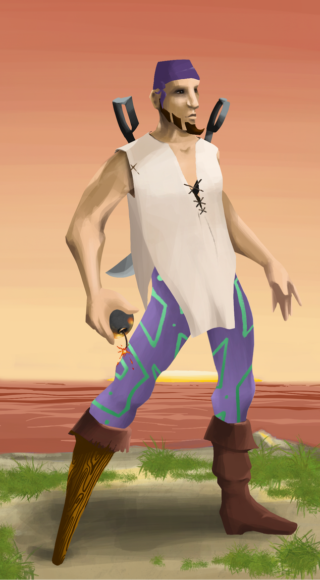 AlgoSeas Pirate #37834 NFT on Algorand