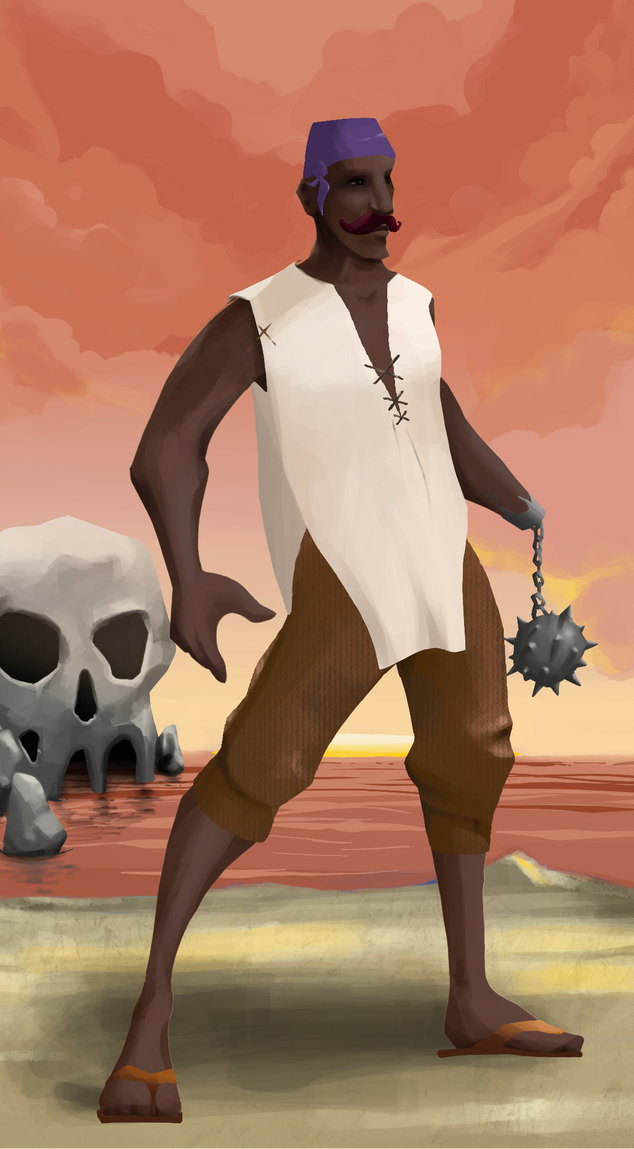 AlgoSeas Pirate #37837 NFT on Algorand