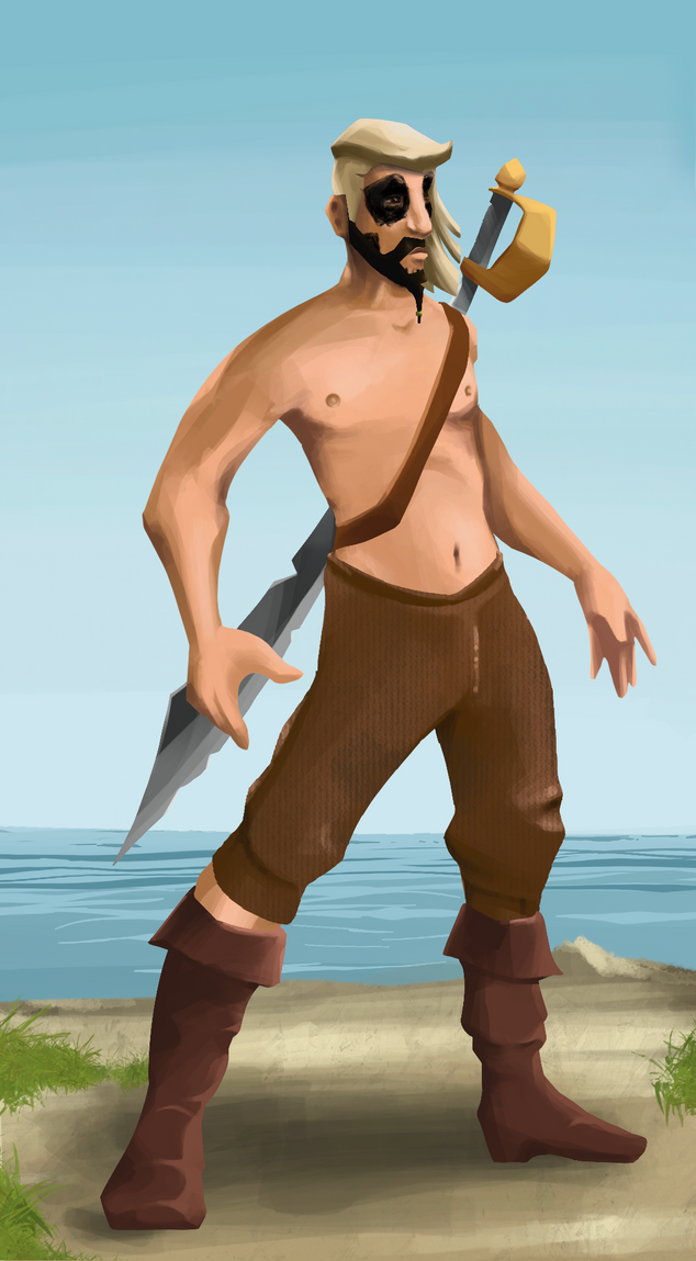 AlgoSeas Pirate #37840 NFT on Algorand