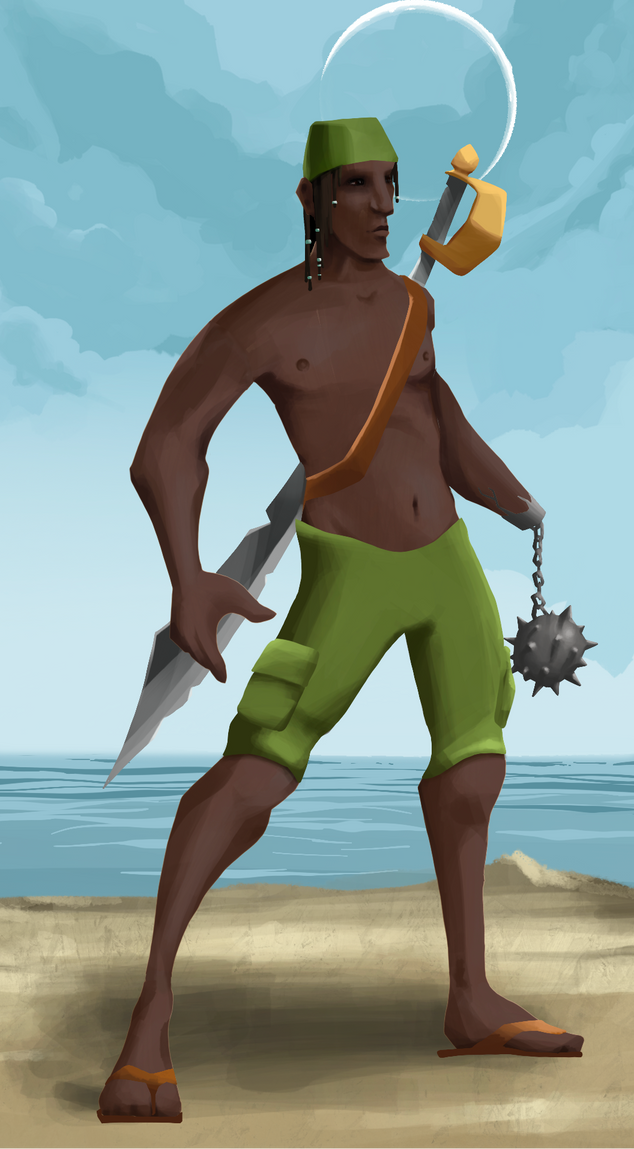 AlgoSeas Pirate #37843 NFT on Algorand