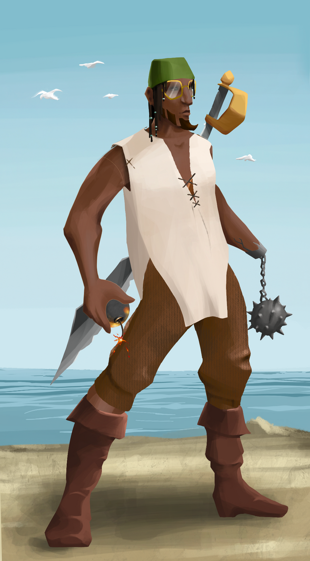 AlgoSeas Pirate #37862 NFT on Algorand