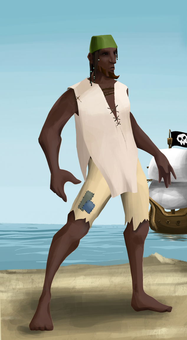 AlgoSeas Pirate #37869 NFT on Algorand