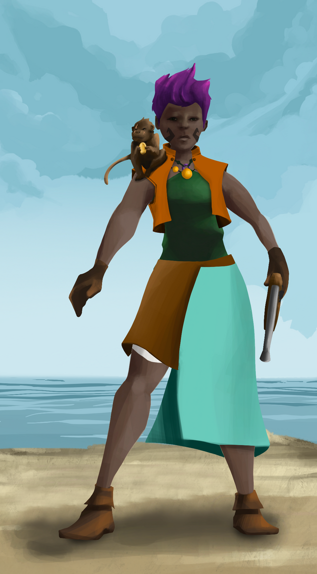 AlgoSeas Pirate #37870 NFT on Algorand