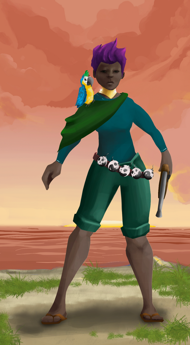 AlgoSeas Pirate #37877 NFT on Algorand