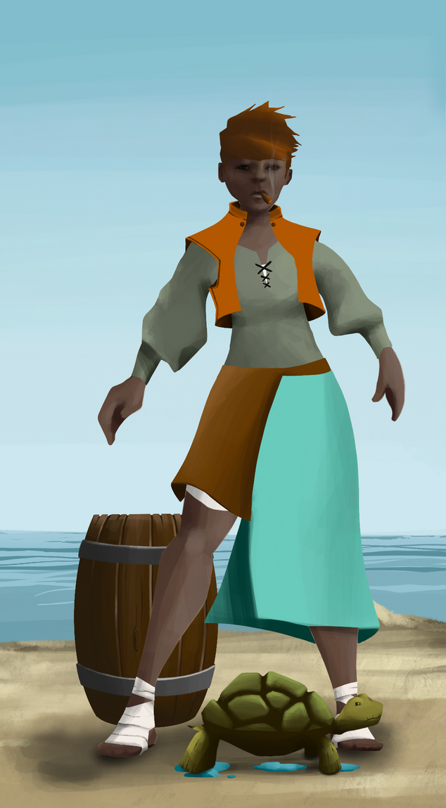 AlgoSeas Pirate #3788 NFT on Algorand