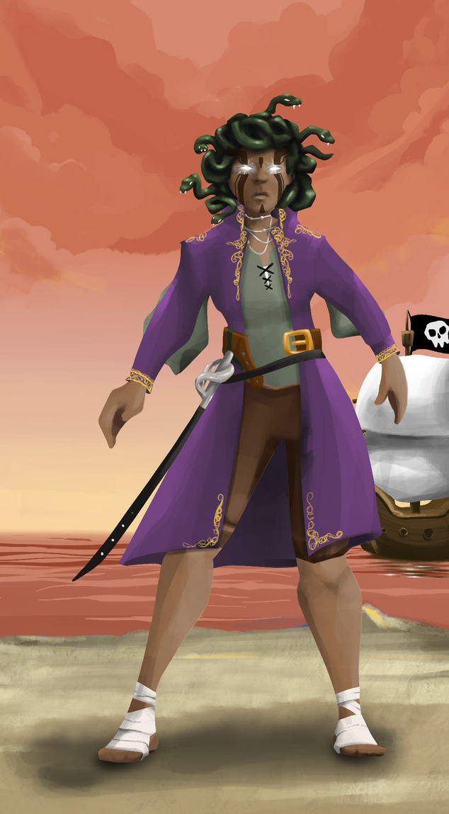 AlgoSeas Pirate #37885 NFT on Algorand