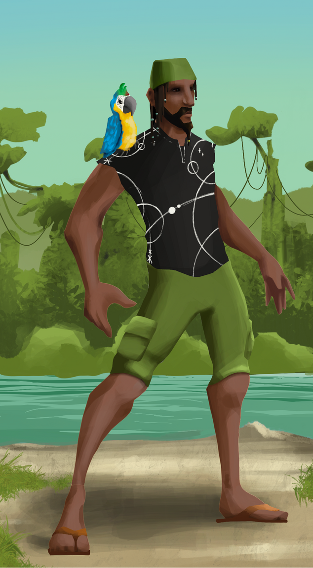AlgoSeas Pirate #37887 NFT on Algorand