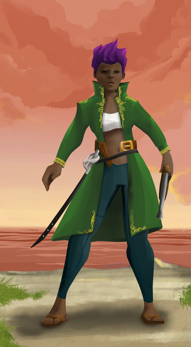 AlgoSeas Pirate #37927 NFT on Algorand