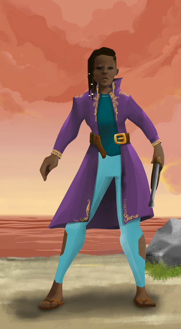 AlgoSeas Pirate #37933 NFT on Algorand