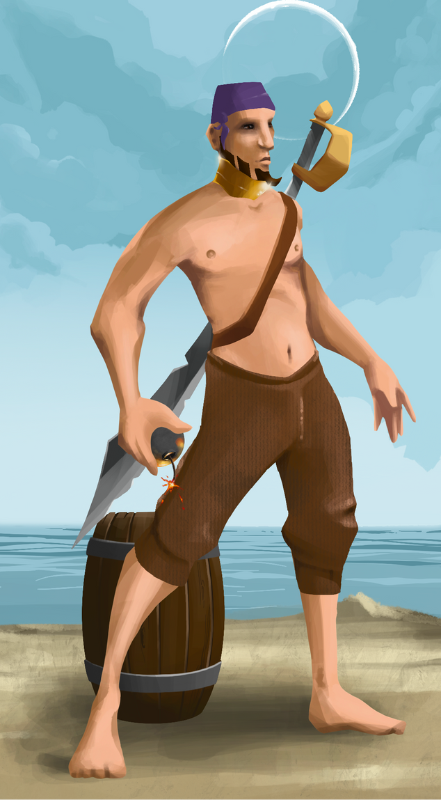 AlgoSeas Pirate #37941 NFT on Algorand