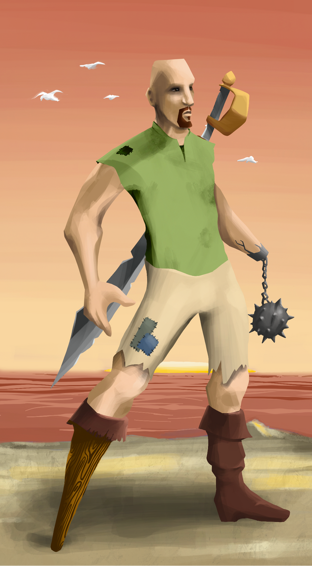 AlgoSeas Pirate #3796 NFT on Algorand