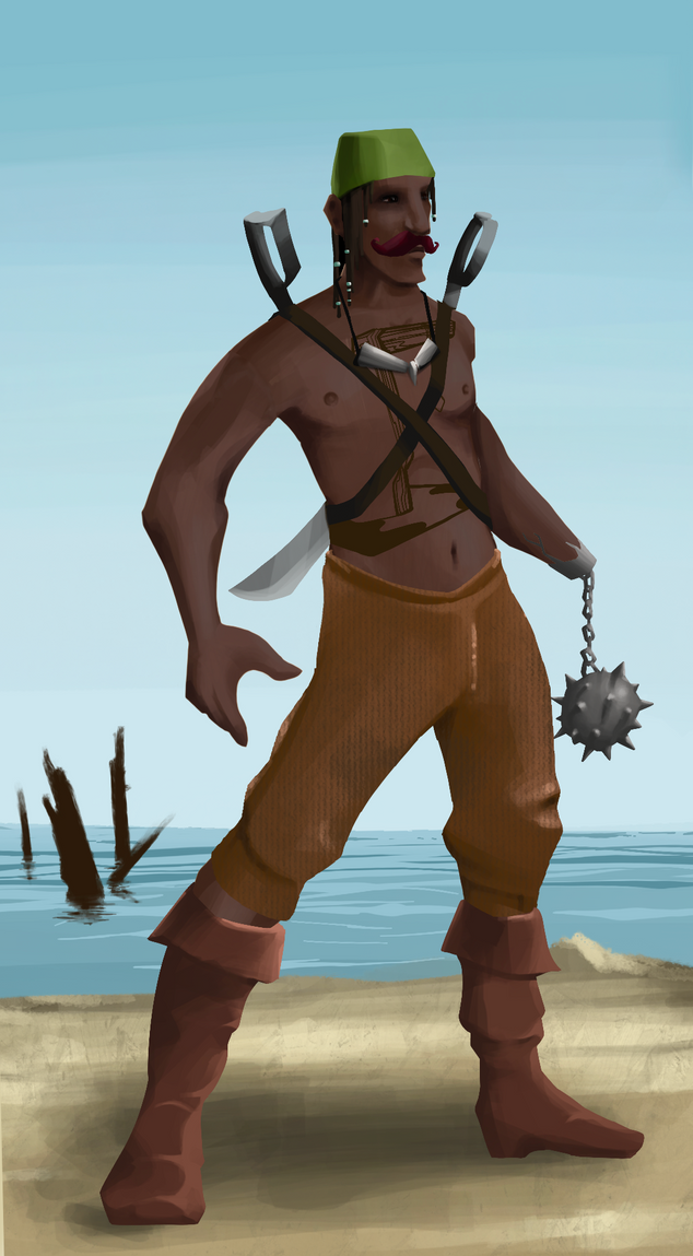 AlgoSeas Pirate #37968 NFT on Algorand