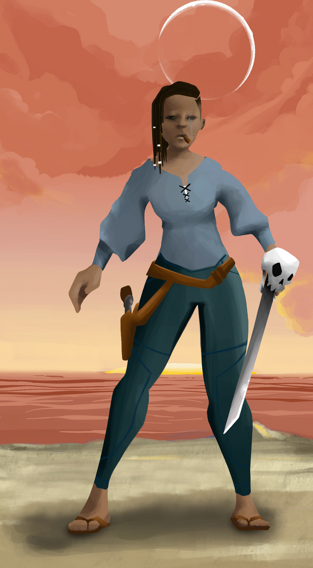 AlgoSeas Pirate #37972 NFT on Algorand