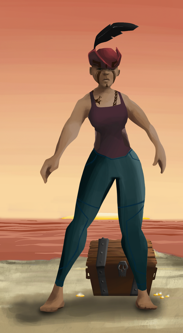 AlgoSeas Pirate #37984 NFT on Algorand