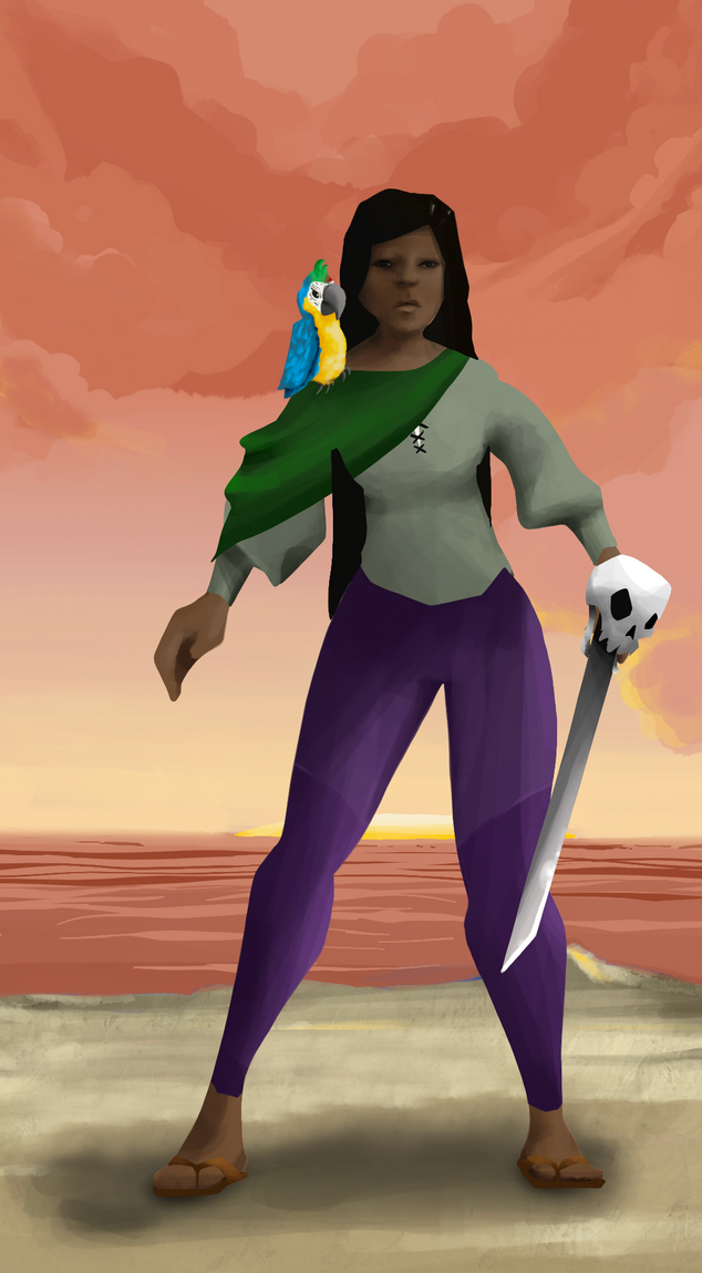 AlgoSeas Pirate #37988 NFT on Algorand