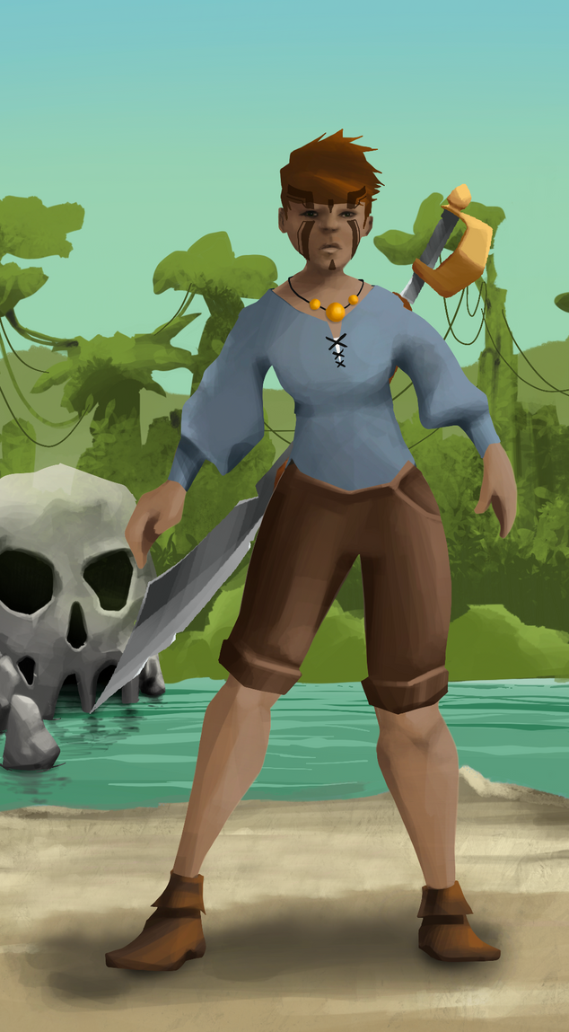 AlgoSeas Pirate #37993 NFT on Algorand