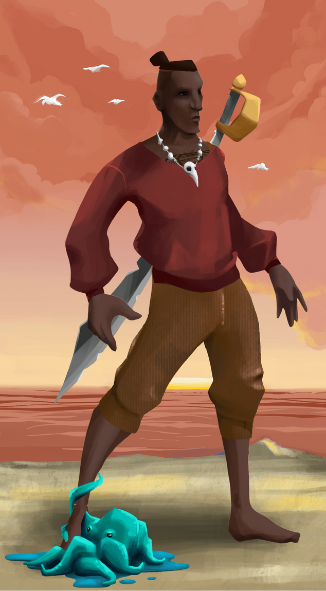 AlgoSeas Pirate #3801 NFT on Algorand