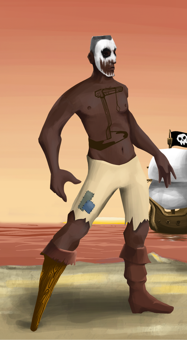 AlgoSeas Pirate #38021 NFT on Algorand