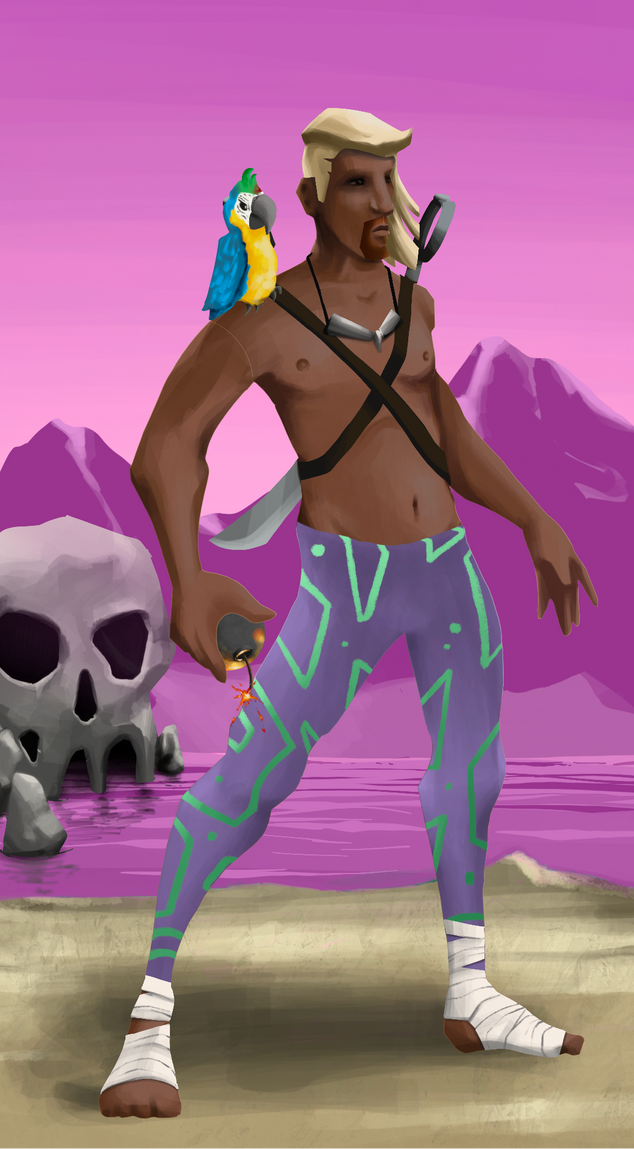 AlgoSeas Pirate #38022 NFT on Algorand