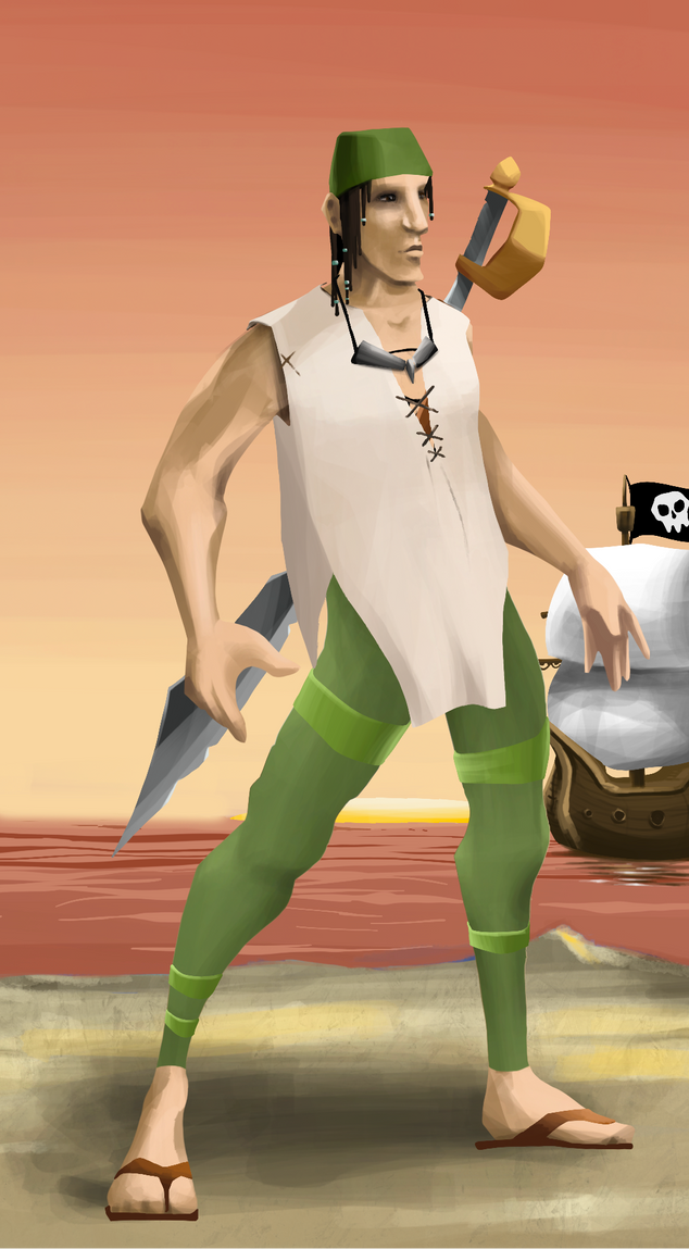 AlgoSeas Pirate #38024 NFT on Algorand