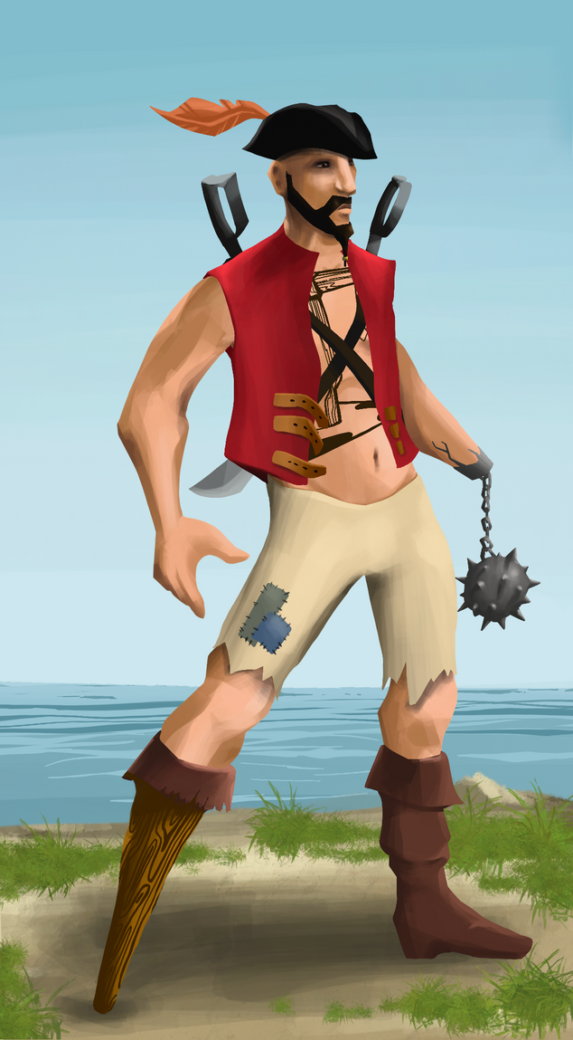 AlgoSeas Pirate #38029 NFT on Algorand