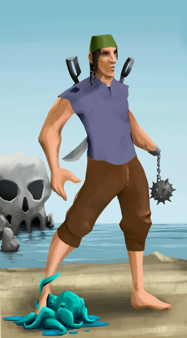 AlgoSeas Pirate #38047 NFT on Algorand