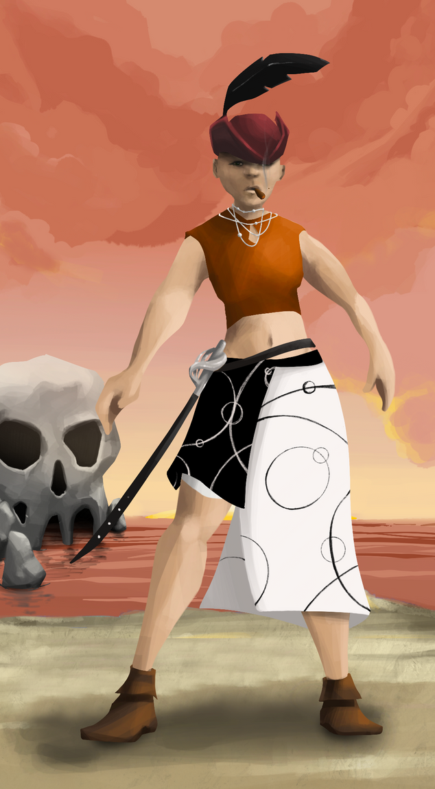 AlgoSeas Pirate #38049 NFT on Algorand