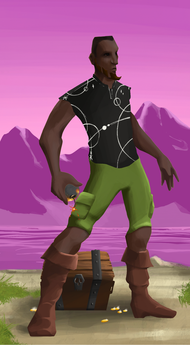 AlgoSeas Pirate #38050 NFT on Algorand