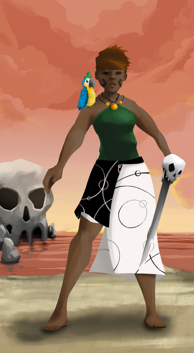 AlgoSeas Pirate #38055 NFT on Algorand