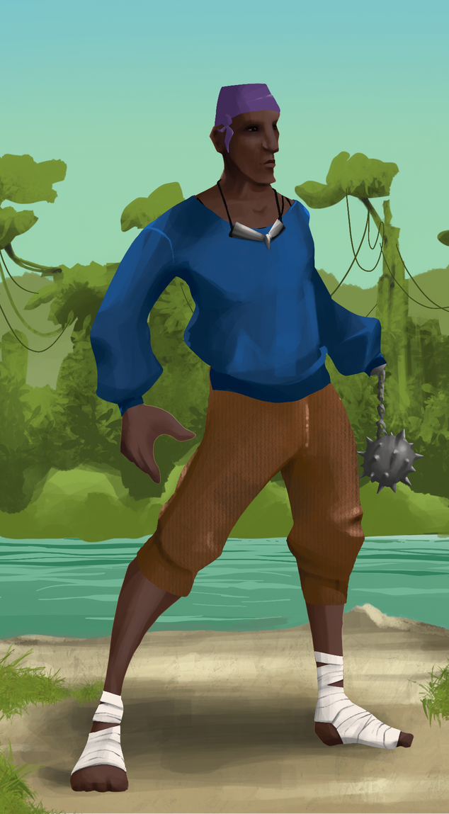 AlgoSeas Pirate #3878 NFT on Algorand