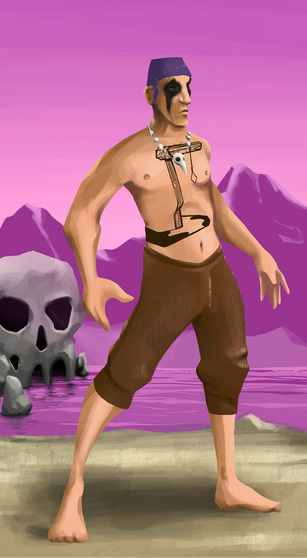 AlgoSeas Pirate #3889 NFT on Algorand