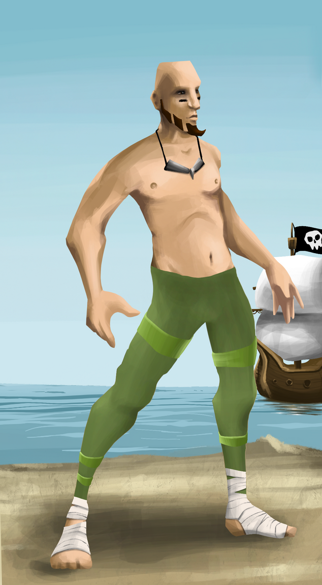 AlgoSeas Pirate #3896 NFT on Algorand