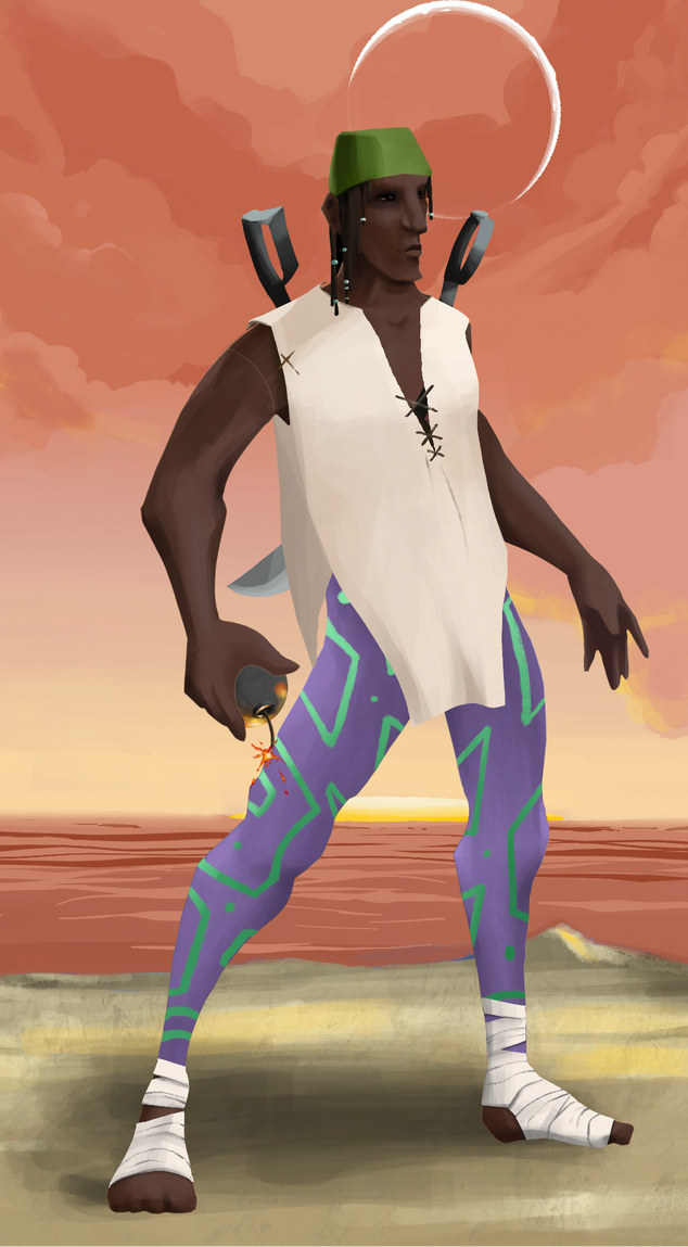 AlgoSeas Pirate #3905 NFT on Algorand