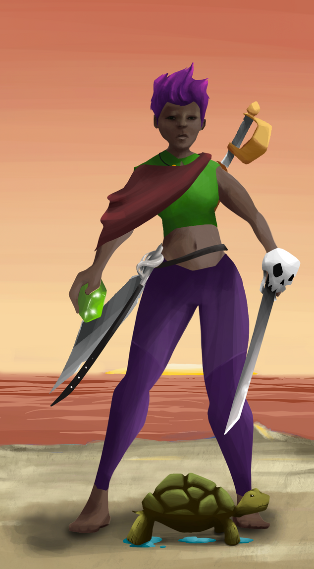 AlgoSeas Pirate #3906 NFT on Algorand