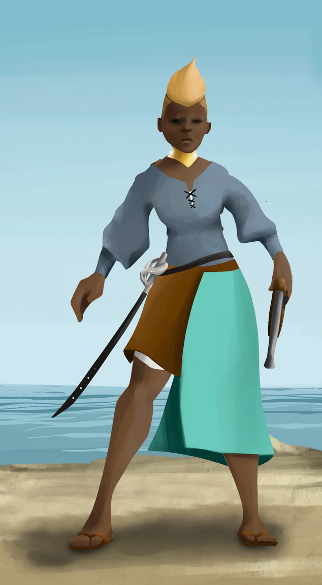 AlgoSeas Pirate #3913 NFT on Algorand