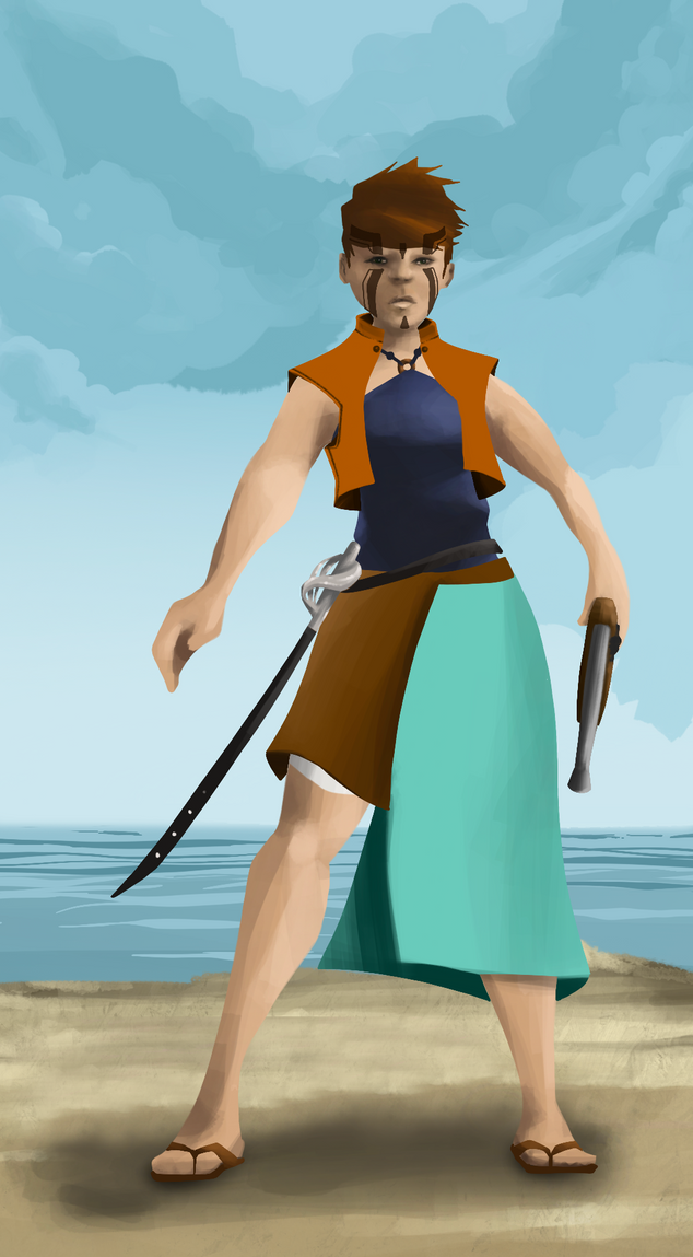 AlgoSeas Pirate #3925 NFT on Algorand