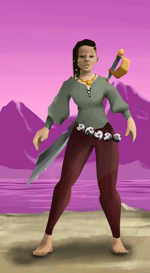 AlgoSeas Pirate #3969 NFT on Algorand