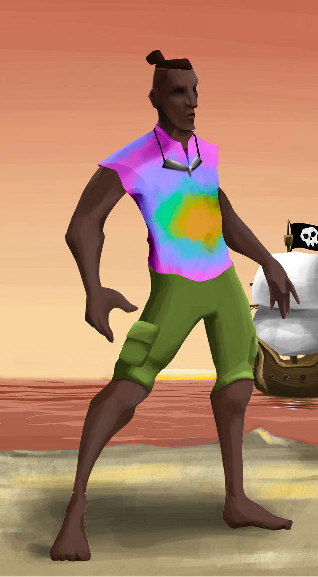 AlgoSeas Pirate #3972 NFT on Algorand