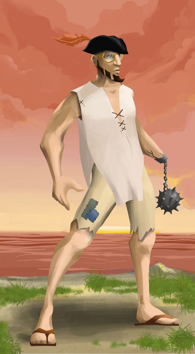 AlgoSeas Pirate #3981 NFT on Algorand