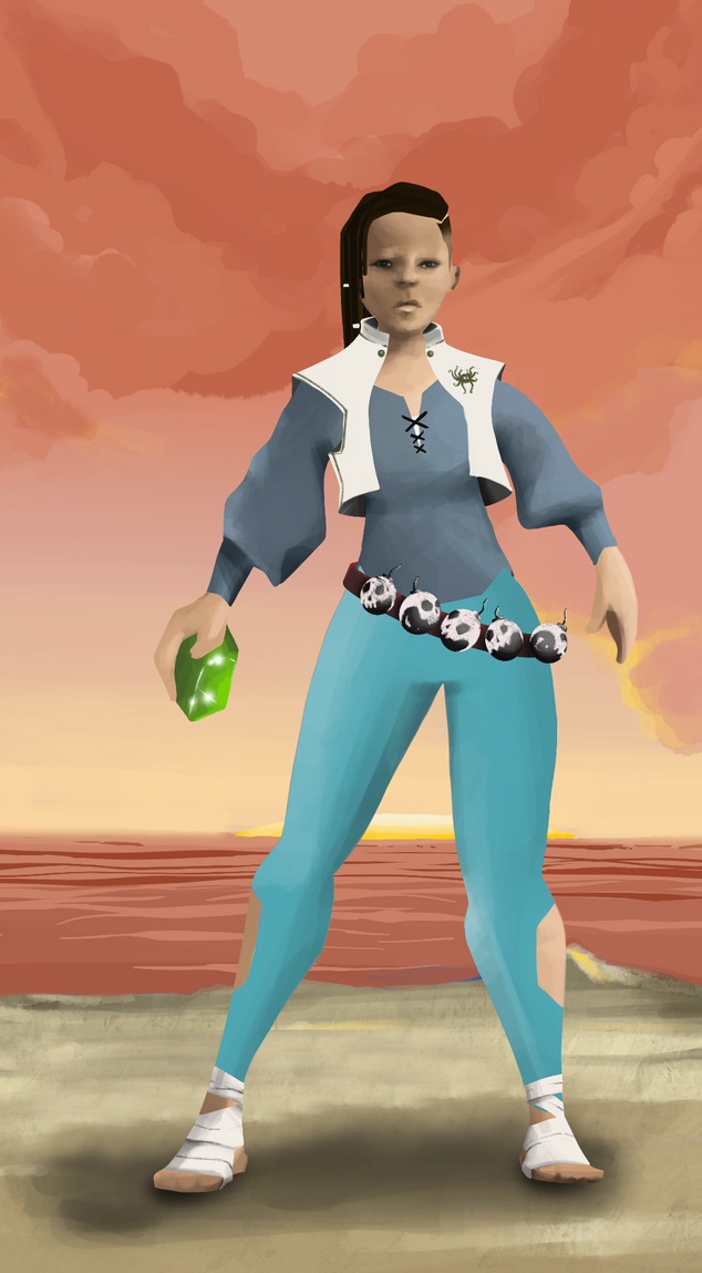 AlgoSeas Pirate #3989 NFT on Algorand