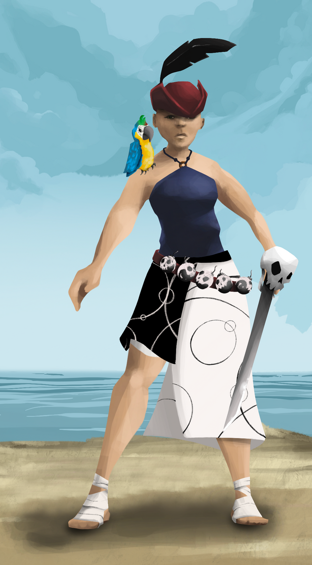 AlgoSeas Pirate #400 NFT on Algorand