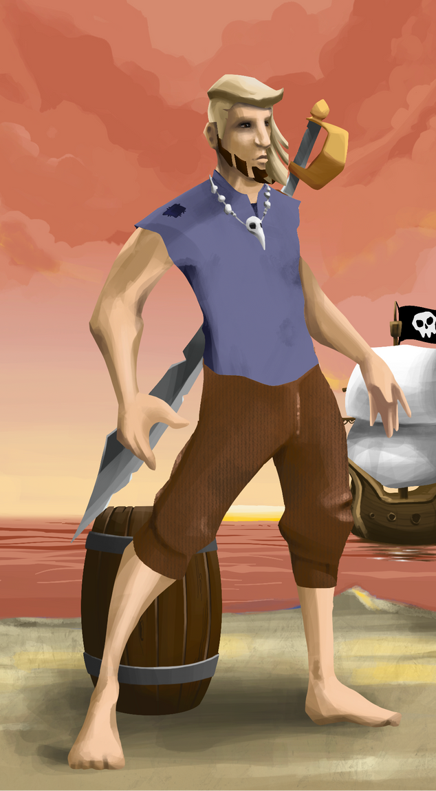 AlgoSeas Pirate #4021 NFT on Algorand